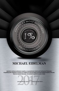 Michael-Eidelman-Americas-Most-Honored-Professional-2017