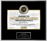America's Most Honored Professionals 2019