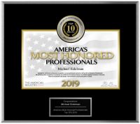 America's Most Honored Professionals 2019